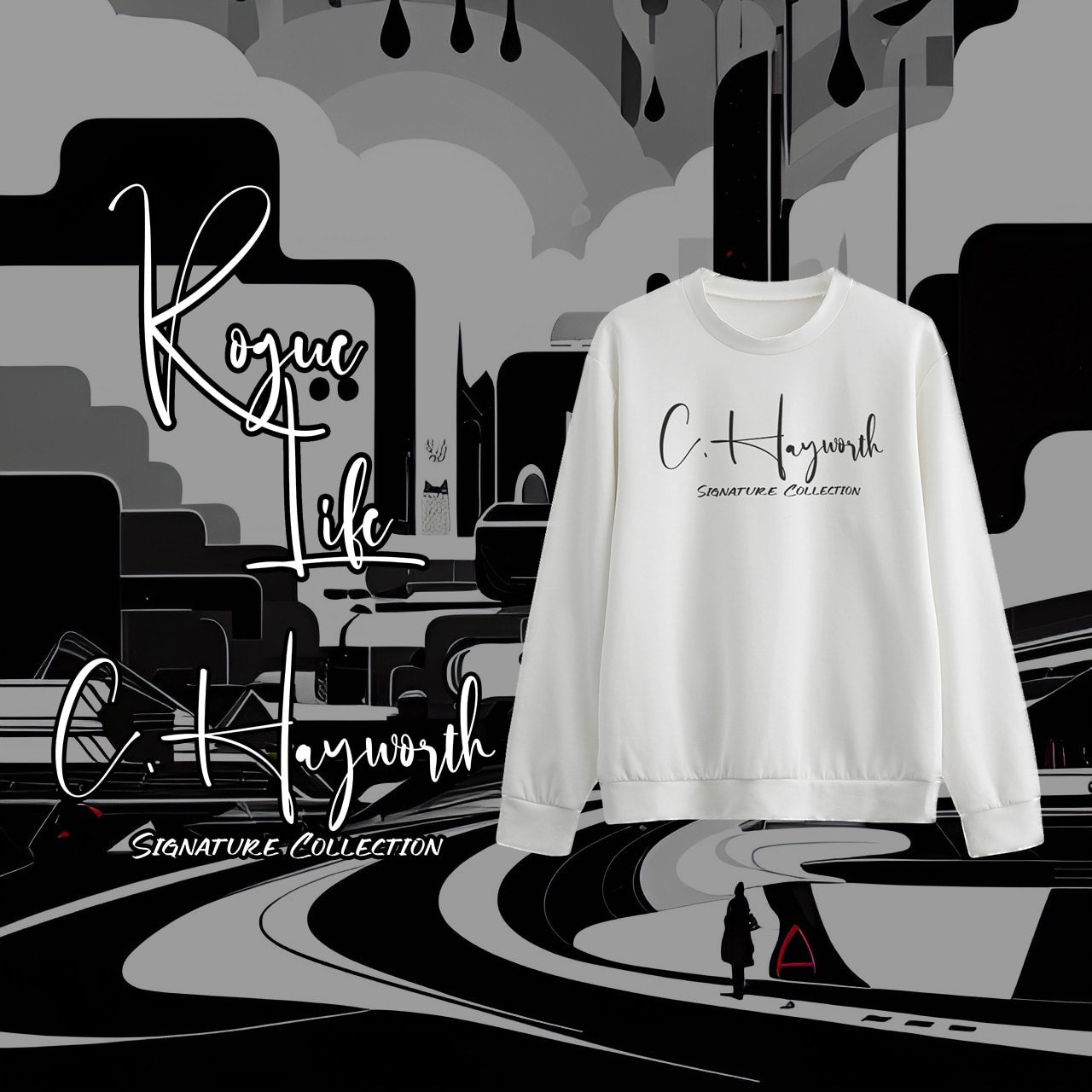 Signature Collection Sweatshirt White