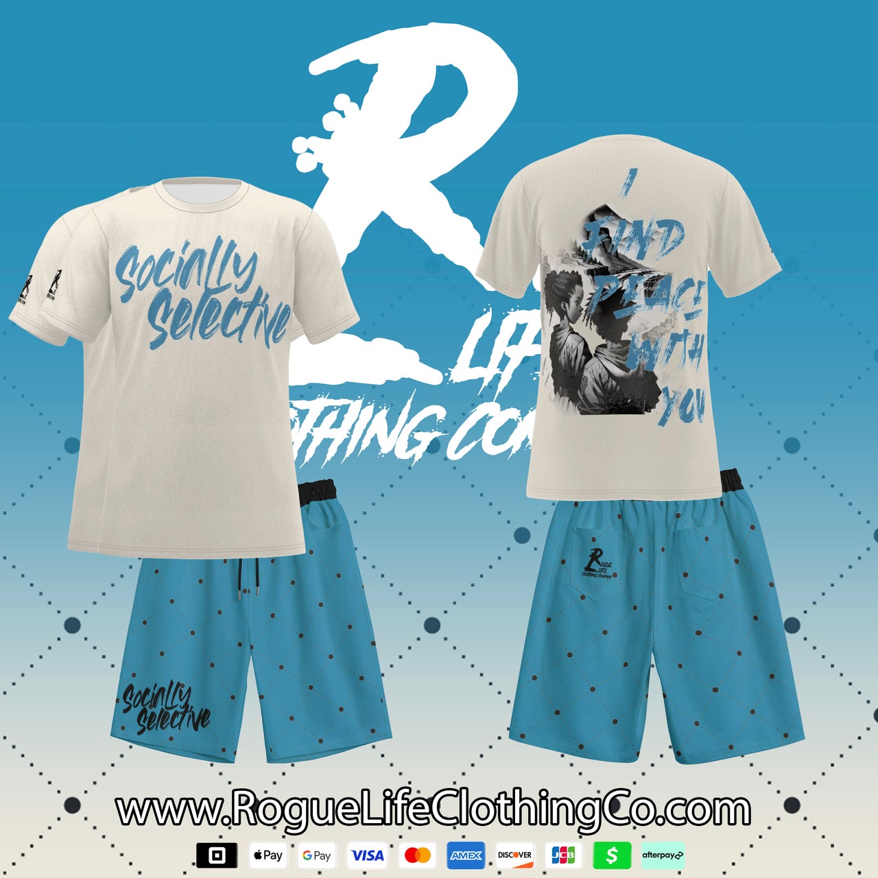 My Peace......Combo w/Blue Shorts
