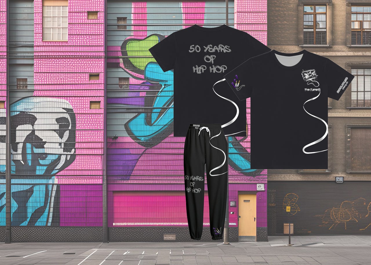 50 Years of Hip Hop Combo Black on Black